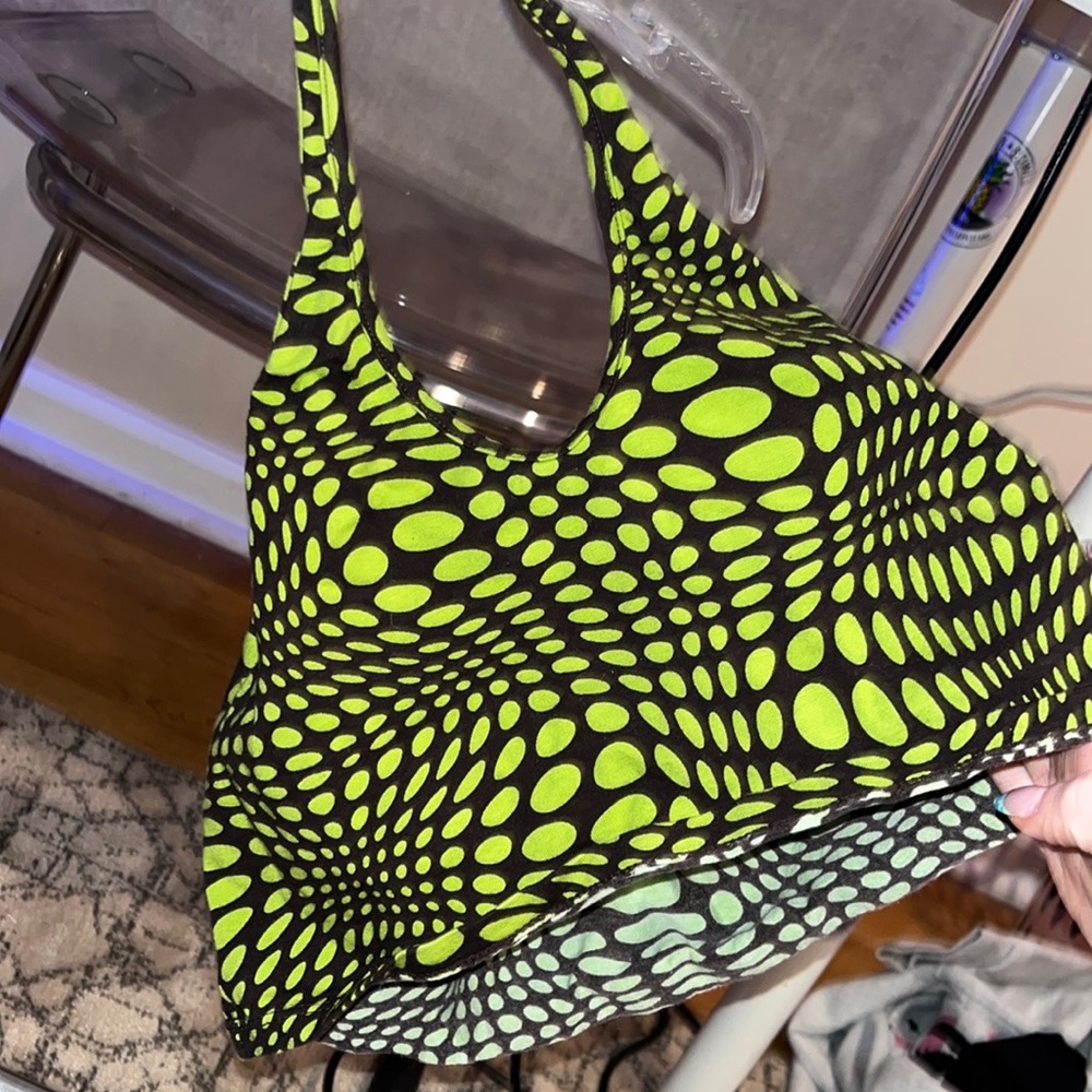 halter neck crop top